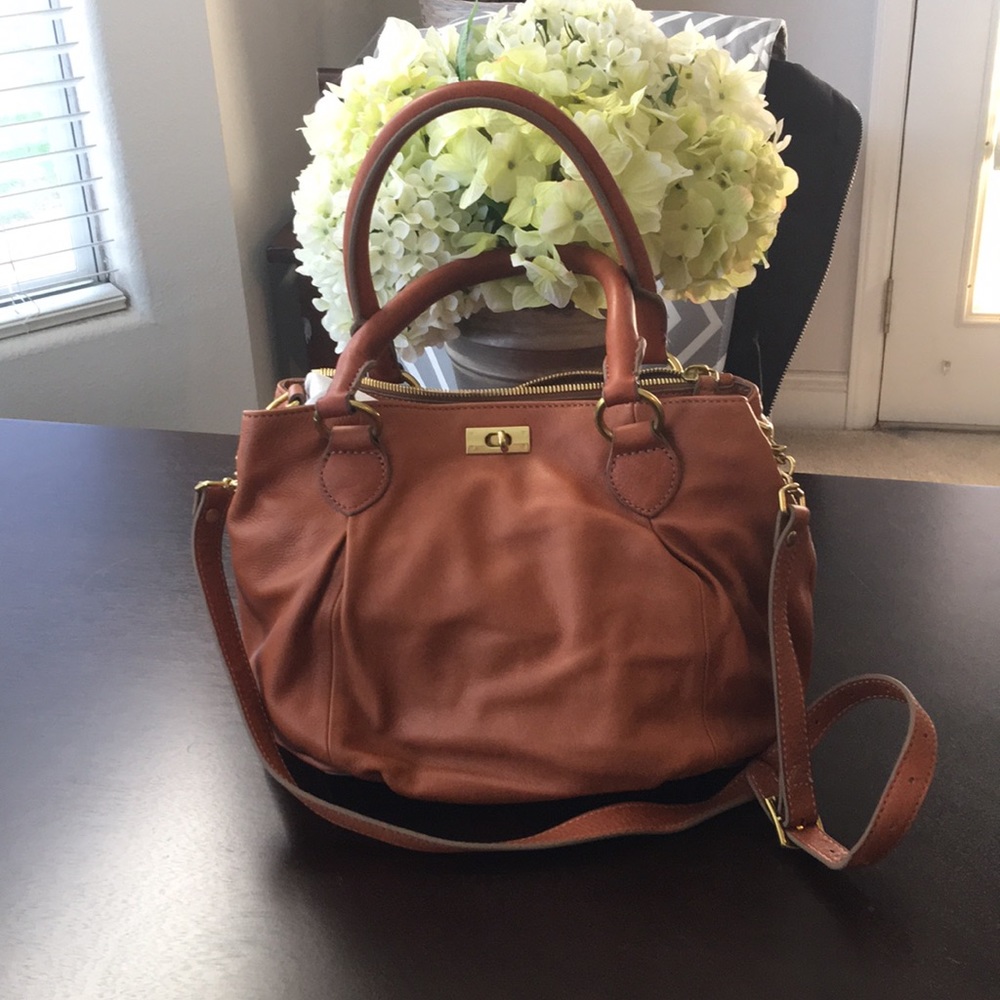 J. Crew Leather Brampton Handbag